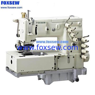 4-needle flat-bed double chain-stitch machine for waistband FX1508PR
