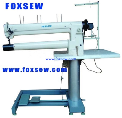 Long Arm Double Needle Cylinder Bed Unison Feed Extra Heavy Duty Machine