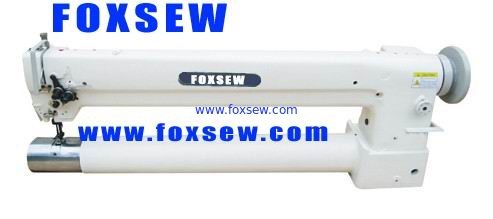Long Arm Double Needle Cylinder Bed Unison Feed Extra Heavy Duty Machine