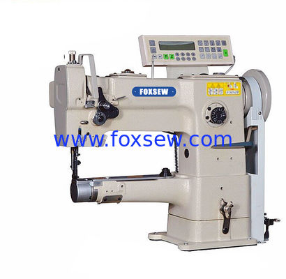 Single Needle Computerized Cylinder Bed Compound Feed Walking Foot Heavy Duty Leather Sewing Machine